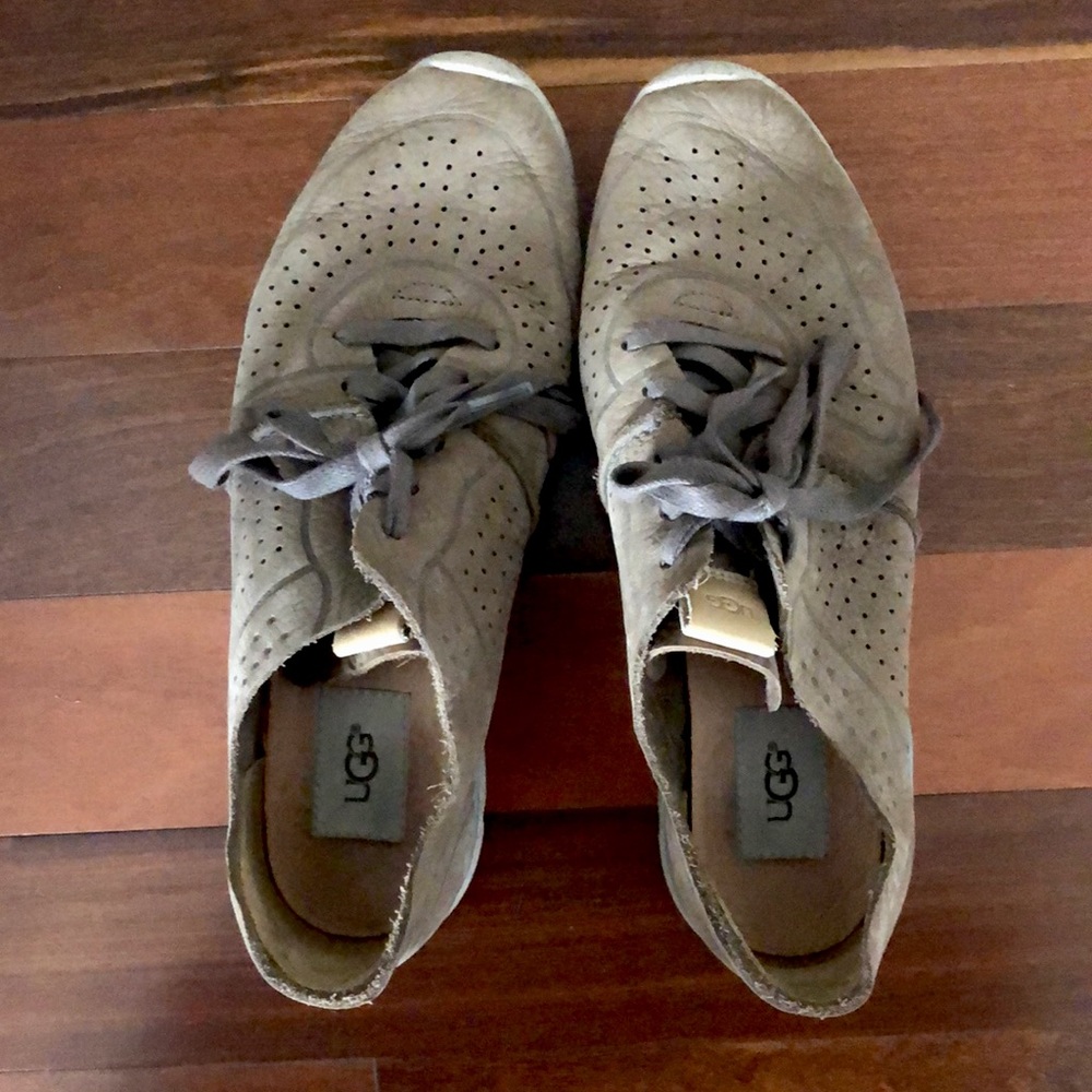 UGG leather street shoes